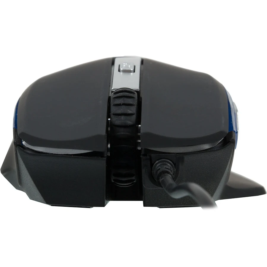Мышь Oklick 715G черный оптическая(1600dpi) USB игровая(6but