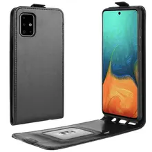 Кожаный чехол с откидной крышкой для Samsung Galaxy A71 SM A715F A716F 5G UW A51 A515F