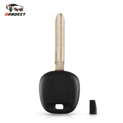 Dandkey Transponder Blank Chip Key Shell For Toyota Rav4 Prado Corolla Camry Reiz Highlander Yaris Corolla Uncut No Logo