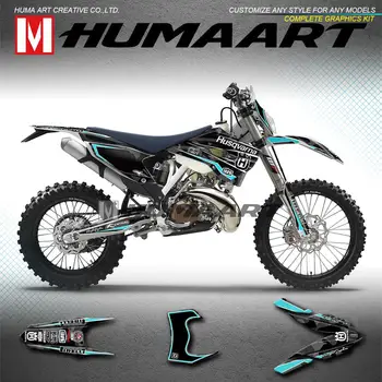 

HUMAART Enduro Graphics Complete Wrap Kit Deco for Husqvarna TE125 TE250 TE300 FE TC FC 125 250 350 450 501 2014 2015 2016