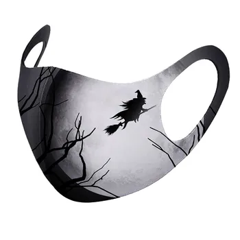 

1pc Adult Unisex Mouth Mask Printing Face Mask Washable Earloop Mask Breathable Safety Protective Reusable Mask Mondkapjes