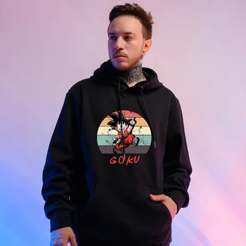 

Classic Anime Dragon Ball Hoodies Harajuku Sweatshirt Men Streetwear Hoodie Clothing Goku Winter Clothes Women
