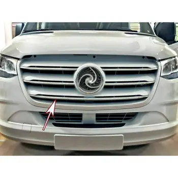 

Grill Strips Chrome for Sprinter W907 W910 from 2018 molding trim Chrome bold stainless steel trim Chrome front