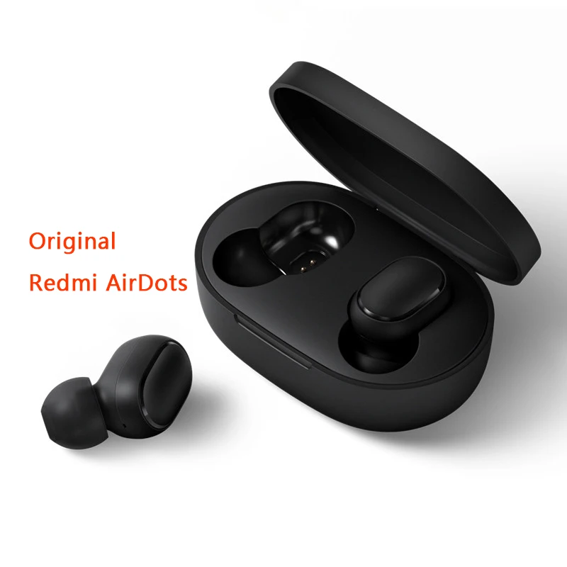 Redmi Airdots Xiaomi Оригинальные беспроводные наушники Xiaomi Redmi Airdots Xiaomi Беспроводные Наушники управление голосом Bluetooth 5,0 контроль шумоподавления xiaomi наушники беспроводные - Цвет: Redmi Airdots