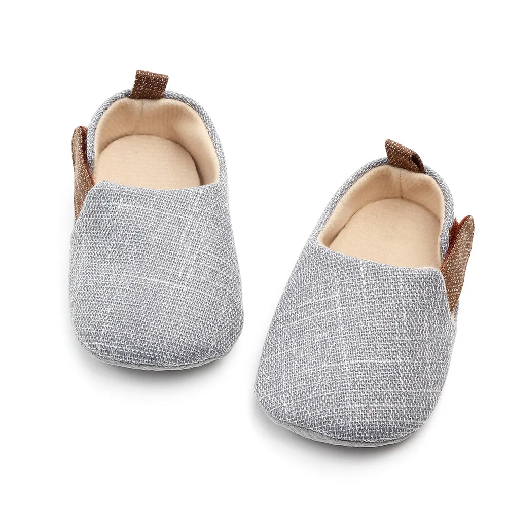 Boy Plaid Shoes Toddler Booties Newborns Sole Classic Floor 0-18 Months Soft Infant Brand Crib First Walkers