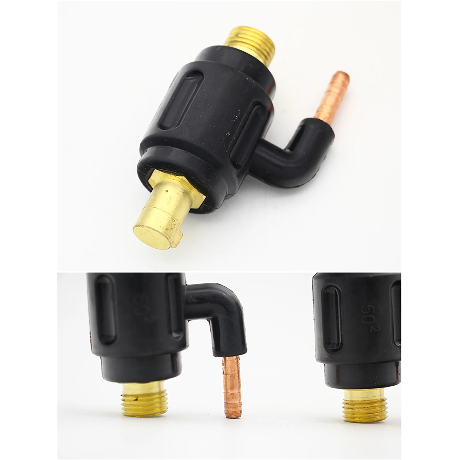 

Сварочный силовой кабель для TIG сварки, быстрый преобразователь, разъем M12 * 1,0, переходник для газа, передача, интегрированный 10-25/35-50 евро разъем для гофонарь TIG