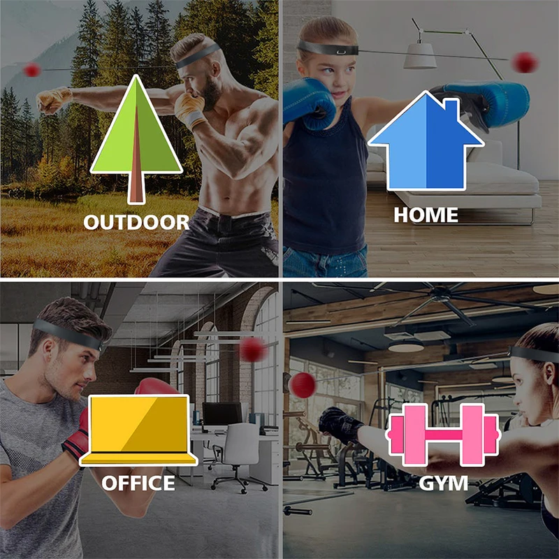 Tsang боксерский рефлекторный скоростной Пробивной мяч для фитнеса боевой