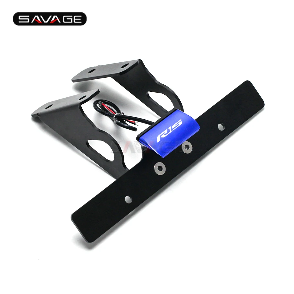

License Plate Holder LED Light For YAMAHA YZF R15 V3 2017-2020 18 19 Motorcycle Tail Tidy Fender Eliminator Turn Signal YZF-R15