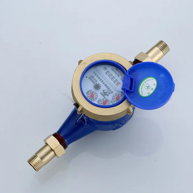 

Ningbo Wet Rotor Type Water Meter with Numbers Pointer Combination 4 Points Household Water Rental High Sensitive Wholesale