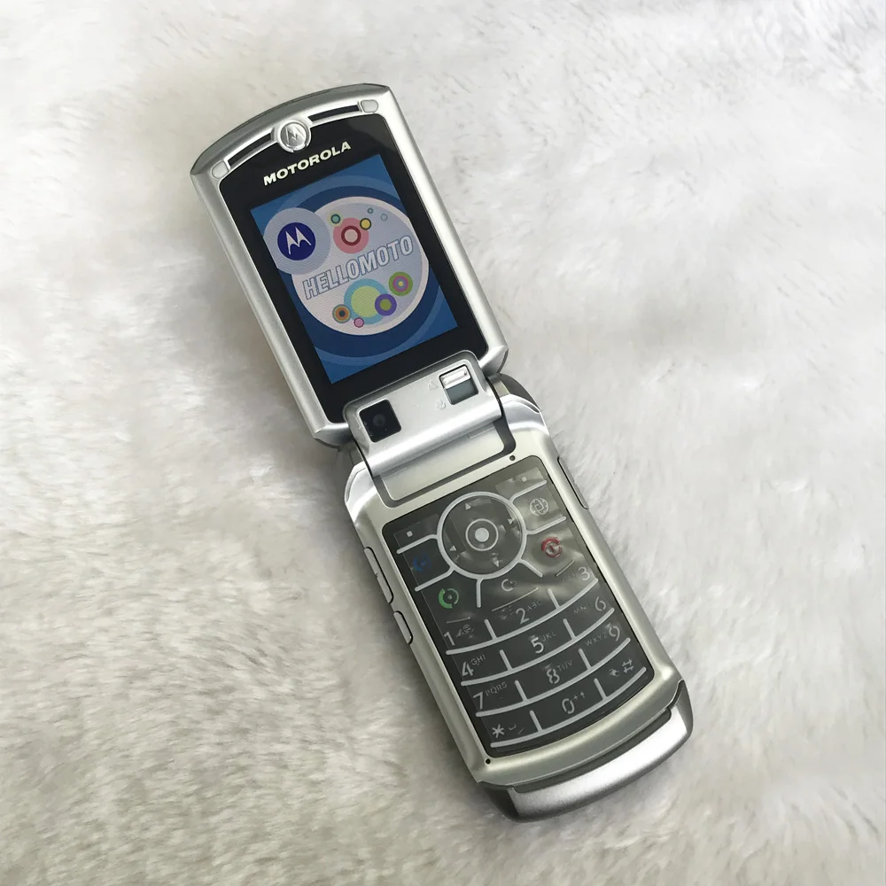 Original Motorola RAZR V3x 2MP 2G 3G Mobile Phone Unlocked Motorola V3x Refurbished Cellphone