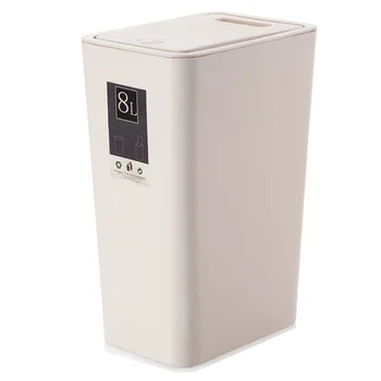 

Garbage Can Nordic Garbage Can High-Quality Plastic Garbage Can Household Office Garbage Can Plastic Storage Bins