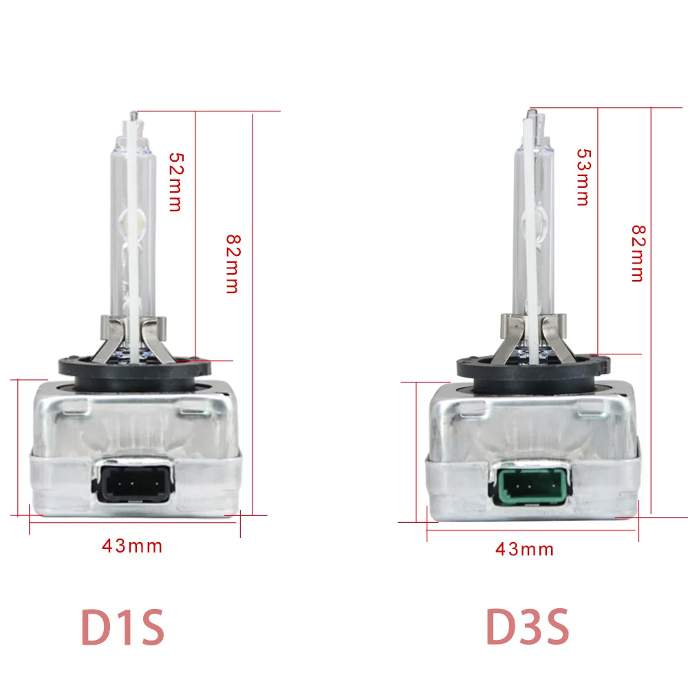 2 шт. 35 Вт HID лампы D1S D2S D2R D3S ксенон СВЧ фара электрические лампы Ксеноновая Лампа для автомобиля свет 4300k 5000k 6000k 8000k