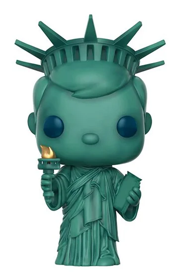 Funko Pop SE Freddy Funko Статуя Свободы Виниловая фигурка кукол игрушки