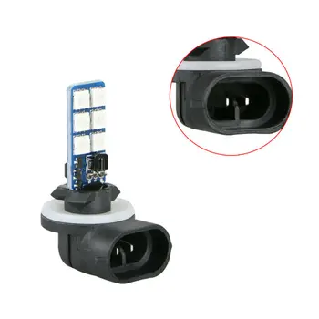 

2pcs RGB LED Light Bulbs Multi-Color 881 5050 12 SMD Car Replacement W/ Remote