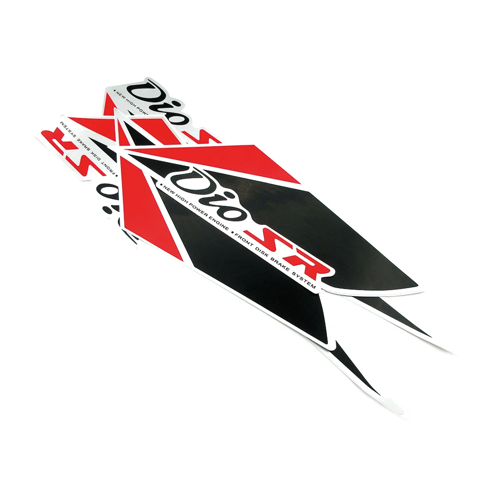 New Motorcycle Scooter Whole Body Fairing Stickers For Honda Dio SR DIO50 AF17 AF18 AF27 AF28 Glue Decorative Decal Logo Sticker
