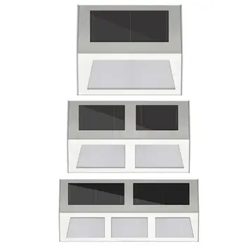 

LED Solar Stairs Light Garden Yard Waterproof Stainless Steel Outdoor Decor Waterproof Garden Pathway Stairs Lamp Outdoor Lamp