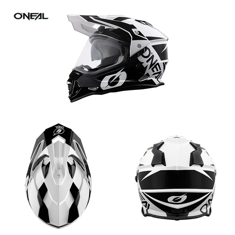 New Helmet Motorcycle 2022ONEAL SIERRA Safety Protector Off-road Motorcycle Helmet Adult Four Seasons Universal Riding Rally CRANK V.22 motorcycle protective jackets