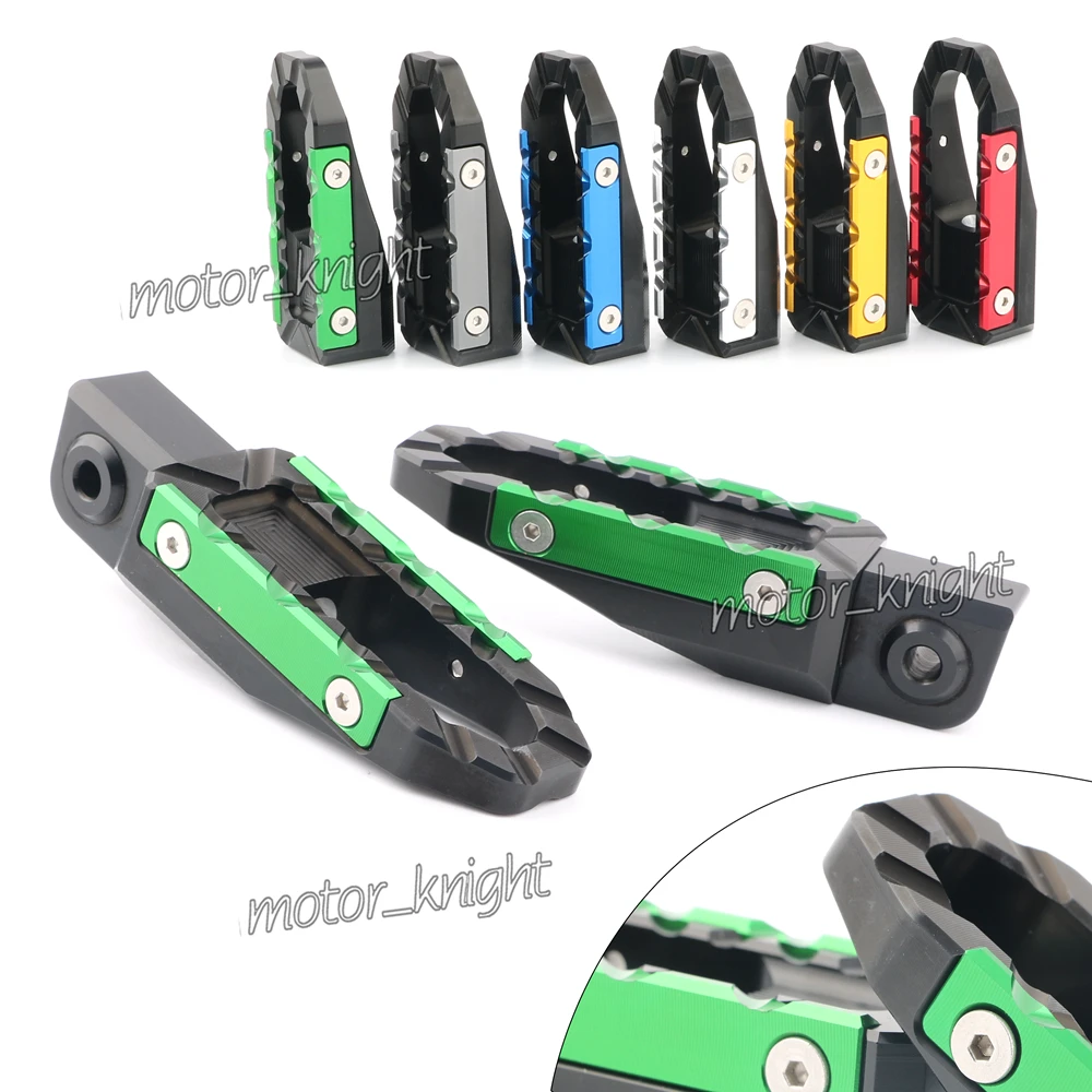 Для Kawasaki ZX-6R ZX-10R ZX-9R ZX12R ZX14R ЧПУ задняя подножка подножки педали Z750 Z800 Z1000/SX NINJA650 Versys650 ER6N/F