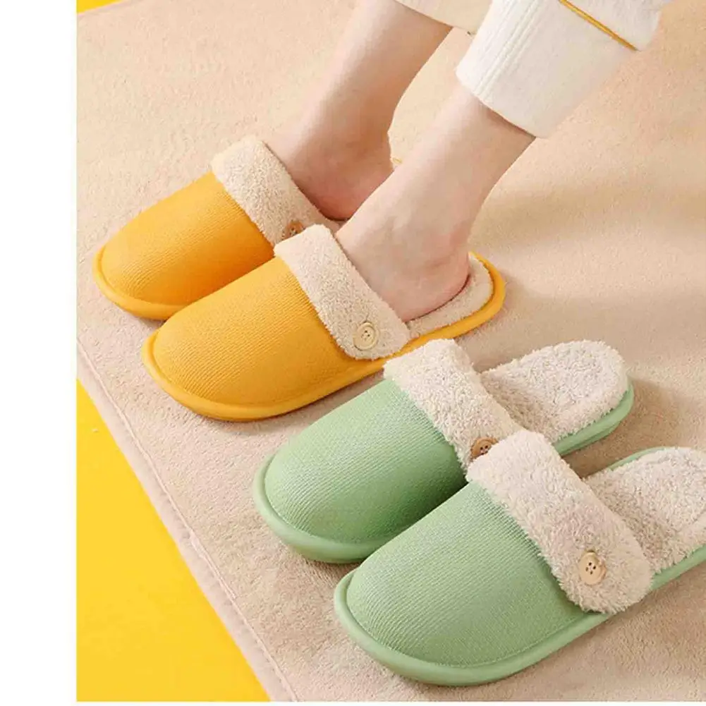 bypass skuffe Over hoved og skulder Slip On House Slippers Soft Super Warm Slippers With Detachable Washable  Internal Liner Cozy Lined Plush Slippers For Men Women - Shoe Decorations -  AliExpress