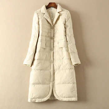 

Women's White Goose 2020 Jacket Long Puffer Coat Winter Auutmn Korean Womens Down Jackets Coats KJ4627
