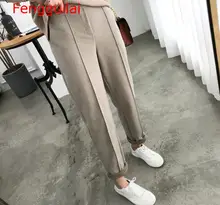 *#Best Price Thicken Women Pencil Pants Autumn Winter Plus Size OL Style Wool Female Work Suit Pant Loose Female Trousers *#Best Price Thicken Women Pencil Pants Autumn Winter Plus Size OL Style Wool Female Work Suit Pant Loose Female Trousers