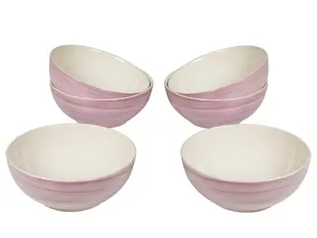 

Set of bowls (6 pcs) (15 x 15 x 6 cm) - Queen Kitchen Collection
