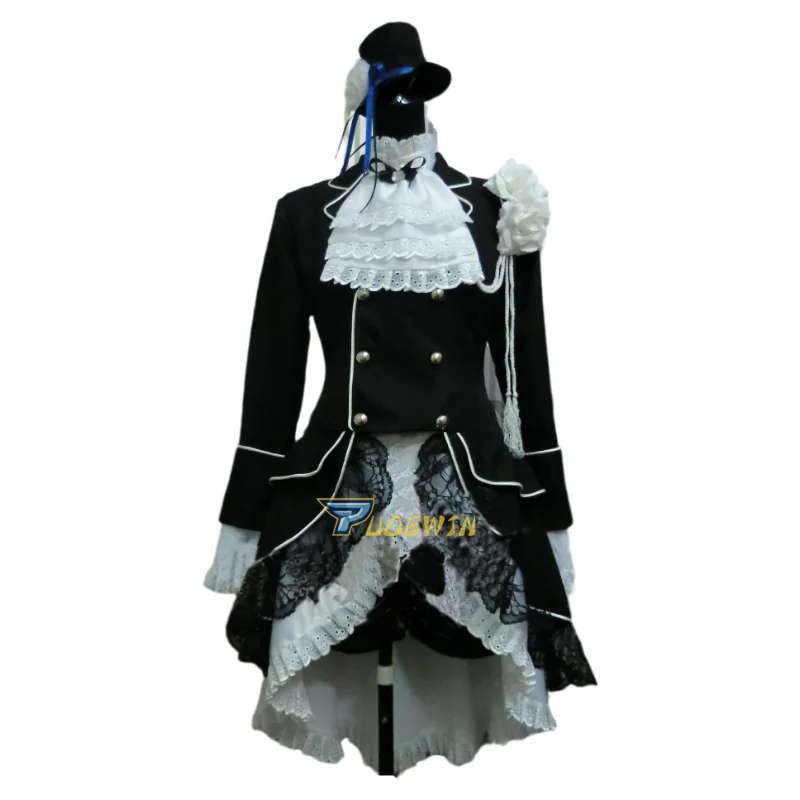 Костюм для косплея черного Батлера из аниме Kuroshitsuji|cosplay ciel phantomhive|black butler cosplay cielblack