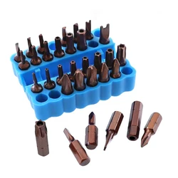Organiseur de clé à tournevis multifonctionnel, boîte de rangement d'outils de réparation boîte à outils embouts de vis accessoires en plastique 2 pièces 