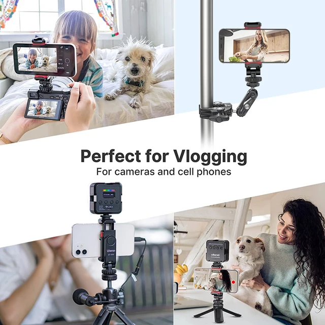 Ulanzi-soporte de montaje de teléfono para cámara DSLR, ST-06S de Disparo Vertical, montaje de trípode para Smartphone, Vlog - Imagen 6