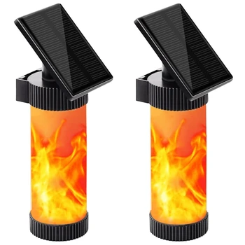 

Led Solar Lawn Light waterproof Flickering Flame Outdoor Garden Yard Path Wall Landscape Lamp Lantern LED Light Lamps