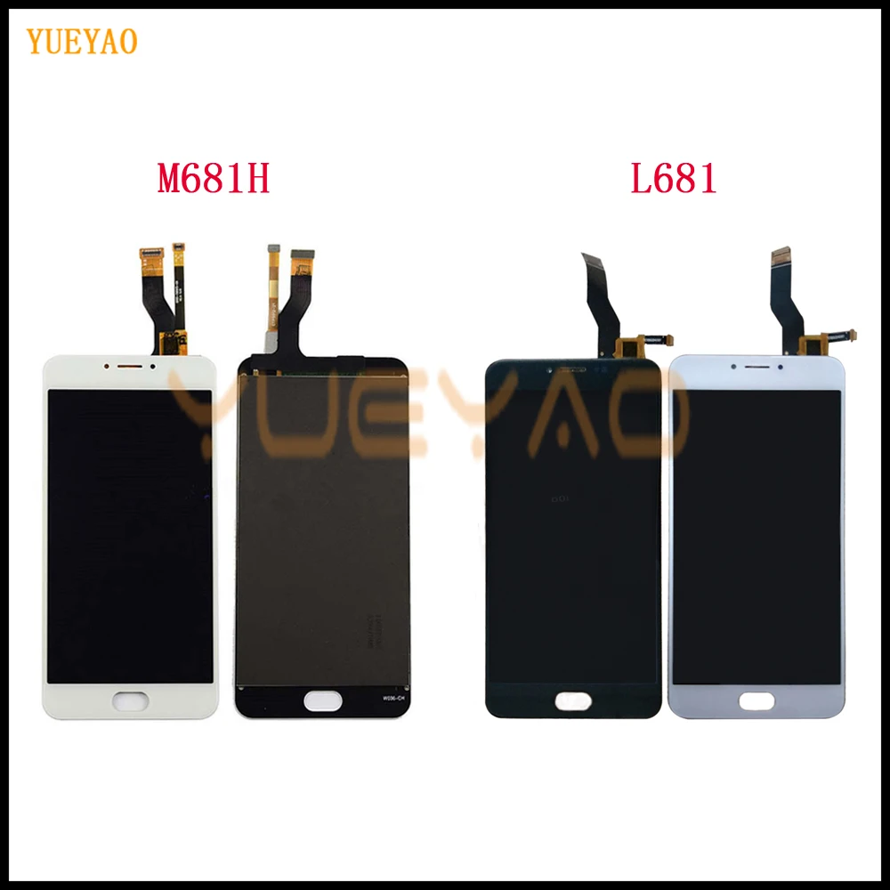 5 'ЖК дисплей экрана для Meizu M3 Note L681H M681H + сенсорный экран планшета Ассамблеи
