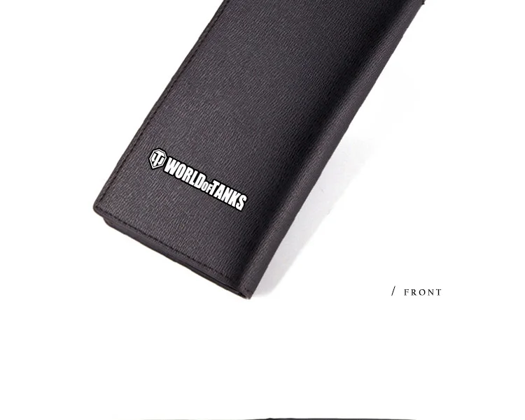 World Tanks Battleship World War II WOT Game PU Leather Wallets Black Purse Unisex Kids Gift (9)