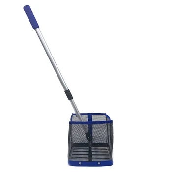 

Table Tennis Ball Picker,Ping Pong Ball Picker with Removable Handle Up to 125 Balls Ball Picker Collector