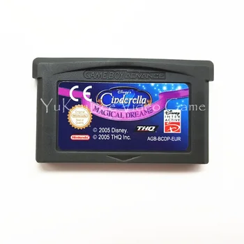 

Disney's Cinderella Magical Dreams Video Game Cartridge Console Card for Nintendo GBA Series Consoles EU Sticker Version