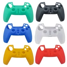 

Silicone Protective Gamepad Case For PS5 Controller For Playstation5 Accessories Non-slip Cover Luminous Thumb Grip Cap