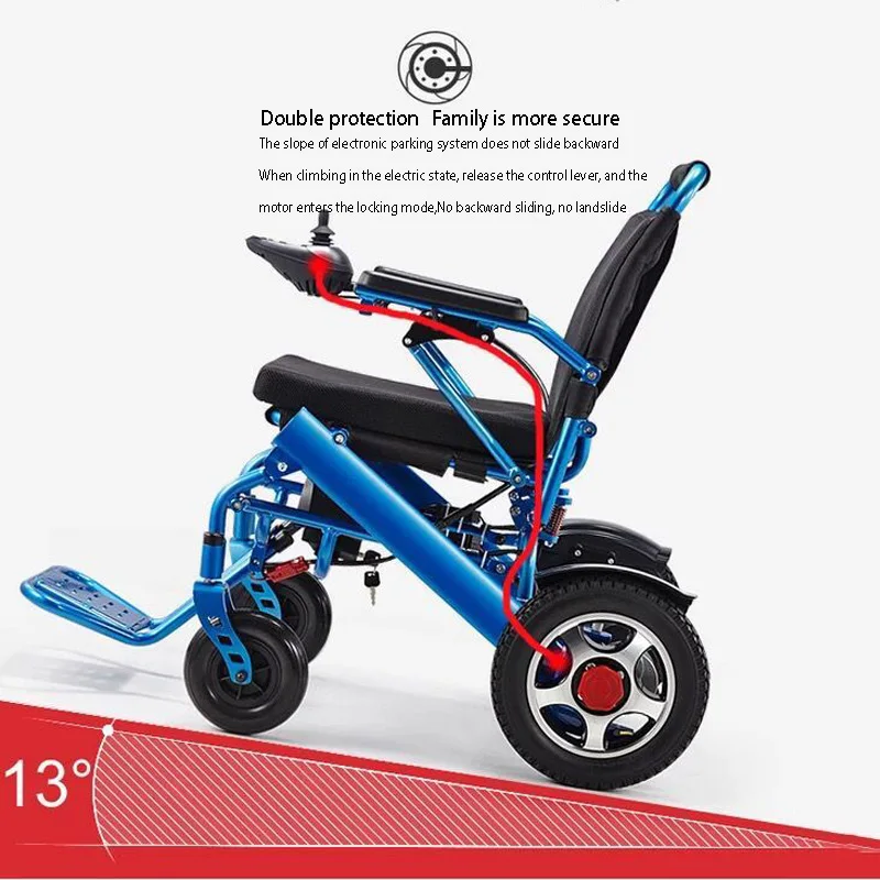 Folded Wheelchair Electric Fashionable Light Folded Electric Wheel chair Disabled Old People Walk Chair Folded Wheelchair Electric Fashionable Light Folded Electric Wheel chair Disabled Old People Walk Chair