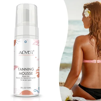 

Sun Lotion Natural Bronzer Sunscreen Self Sun Tanning Enhance Lotion Skin Darken Brightens Skin Tanning Mousse 150ml