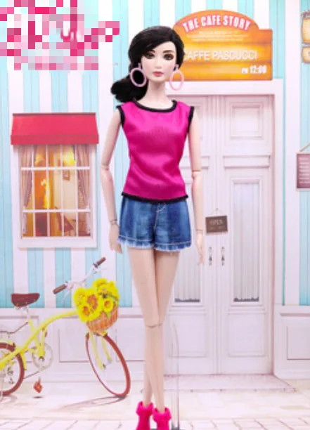 Игрушка кукла одежда платье брюки юбка аксессуары для куклы Барби Top12