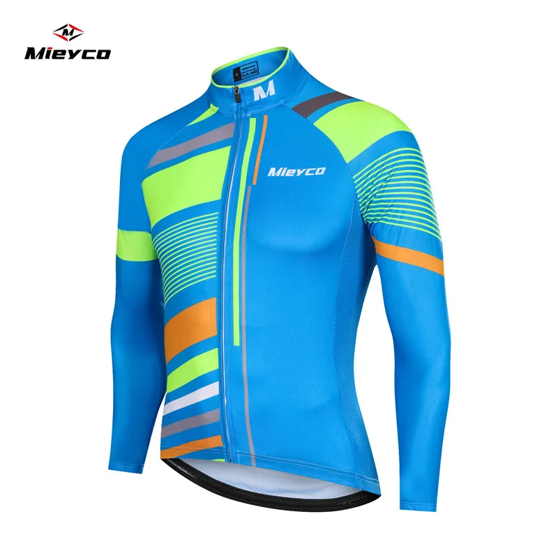 Mieyco Мужская велосипедная Джерси Mtb велосипедная одежда с длинными рукавами дорожная футболка с рисунком "Верховая езда" горный велосипед Roupa De Ciclismo велосипедная одежда