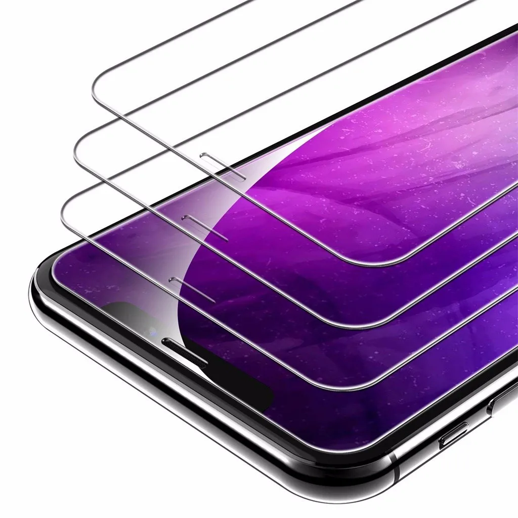 4 шт Защитное стекло для IPhone11 6 1 дюймов закаленное Защита i phone iphone11 защитная