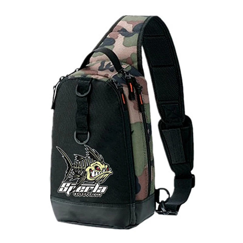 

Multifunctional Leisure Bag Travel Acceptance Bag Camouflage Anti-splashing Fishing Gear Bag Mountaineering Hiking Bag