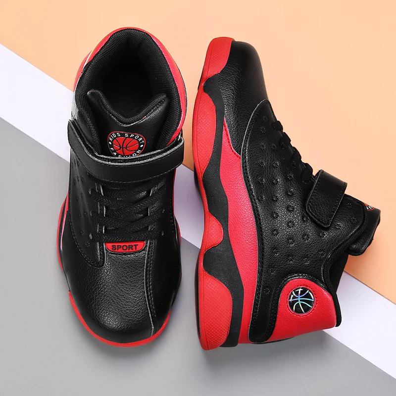Спортивная обувь разных цветов для мальчиков; Детские брендовые кроссовки; детские Нескользящие кроссовки для прогулок; подростковые кроссовки из искусственной кожи для мальчиков
