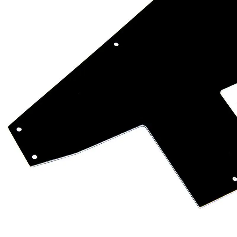 

3 Ply Guitar Pickguard Pick Guard For Explorer Gibson '76 Reissue Black Parts Y51D
