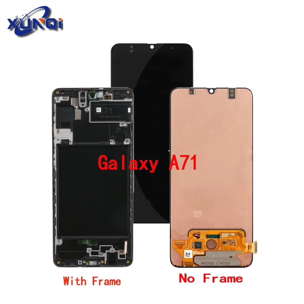100% новый протестированный OK ЖК-экран для samsung-Galaxy A71 ЖК-дисплей A715 A715F A715FD ЖК