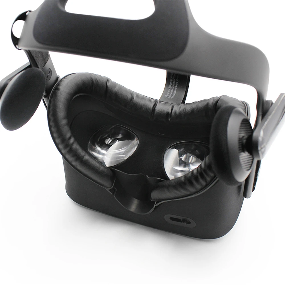 Маска для глаз из искусственной кожи, нижняя поролоновая Накладка для Oculus Rift VR, гарнитура, маска для глаз, нижняя поддержка носа, аксессуары для Oculus Rift