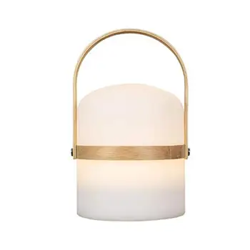 

GloryStar Simple Modern Table Lamp LED Outdoor Garden Lamp Dimmable Rechargeable Lantern for Indoors Outdoors