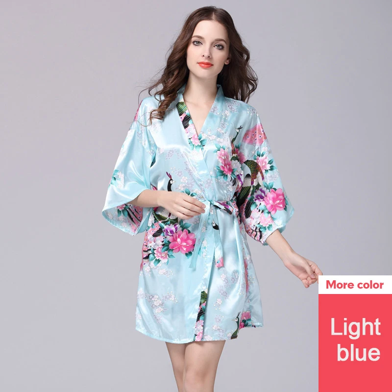 

Robe Women's Pajama Plus Size Woman Bathrobe Elegant Luxurious Robe Sets