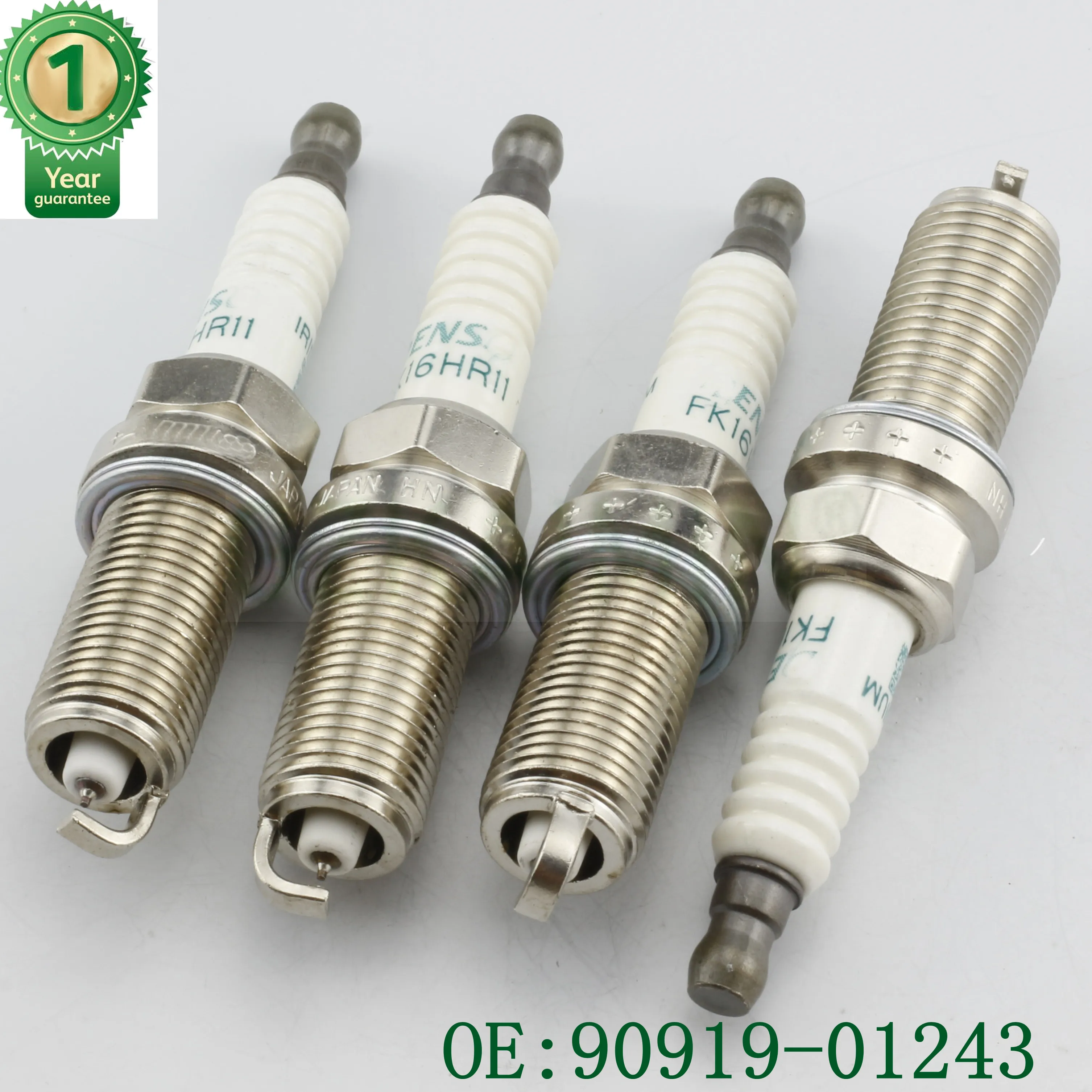 4x Иридиум Denso 90919-01243 FK16HR11 Свеча зажигания подходит Toyota Corolla премио кактусы