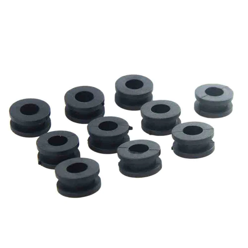 10 Piece Rubber Grommets Motorcycle Fairings For Honda Cbr 954 929 600 1000 Suzuki Gsxr Kawasaki Ninja Zx-6R Yamaha Yzf R1 R6