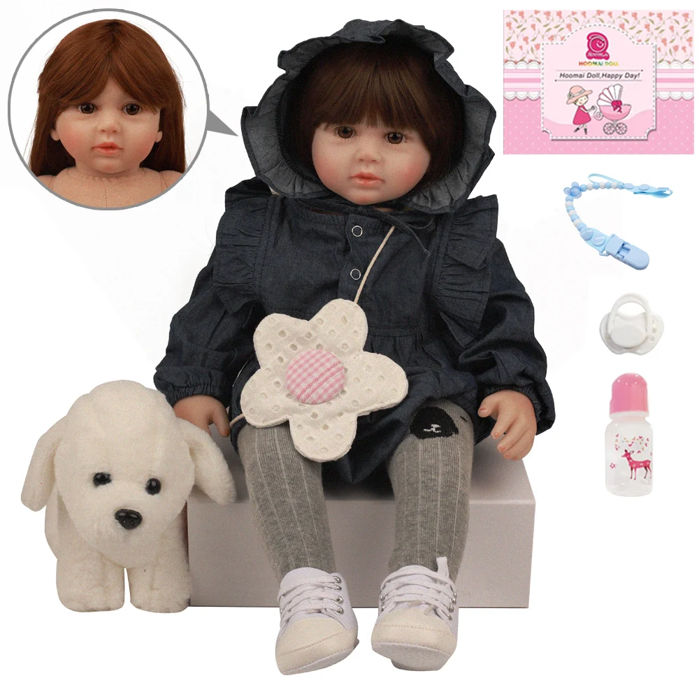 2" Ограниченная Коллекция Bebe Reborn Baby Doll мягкая виниловая ткань тела Прекрасная принцесса кукла реалистичные куклы новорожденных подарок на день рождения 60 см
